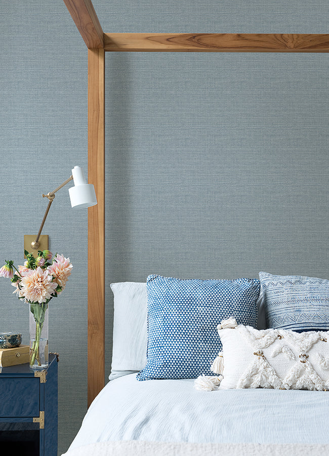 Faux Grasscloth Wallpaper