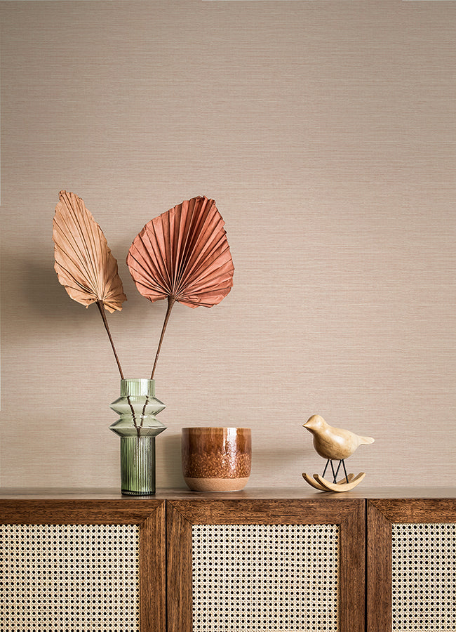 Faux Grasscloth Wallpaper