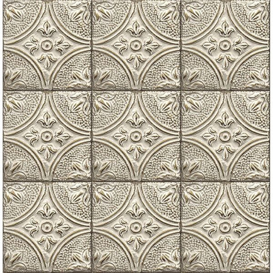 Houston Tin Tile Wallpaper