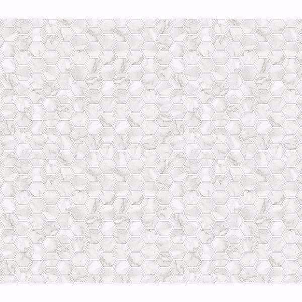 Venatino Carrara Tile Peel and Stick Backsplash