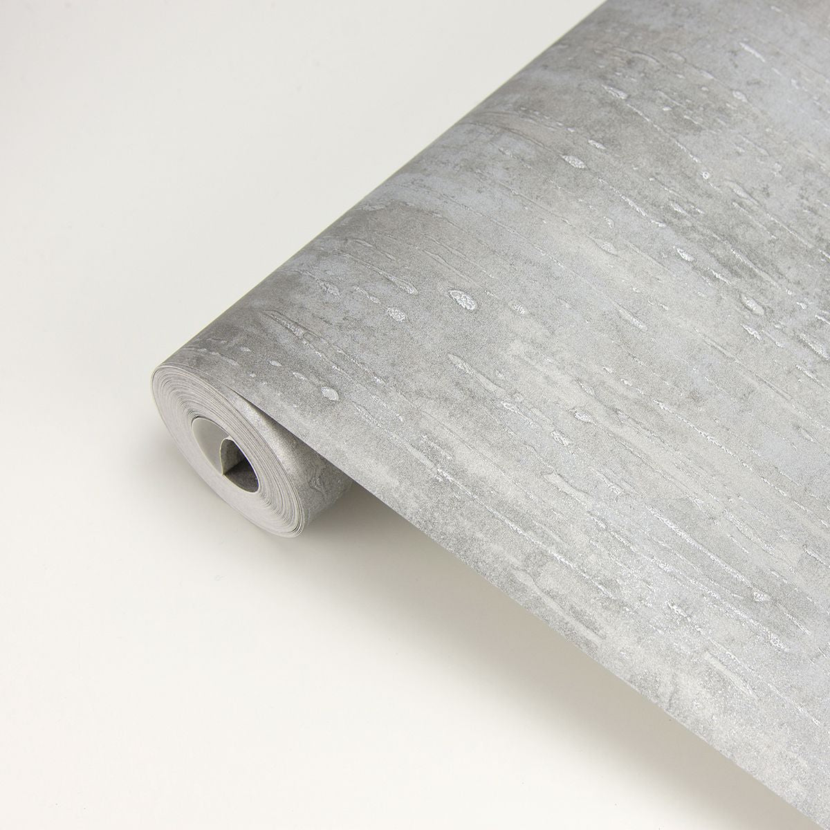 Ara Pewter Distressed Texture Wallpaper