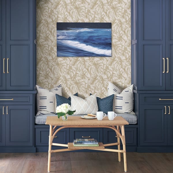 Balboa Botanical Wallpaper- Scott Living