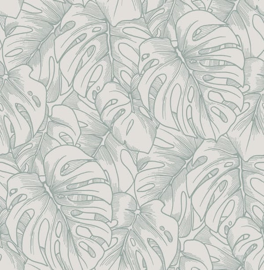 Balboa Botanical Wallpaper- Scott Living