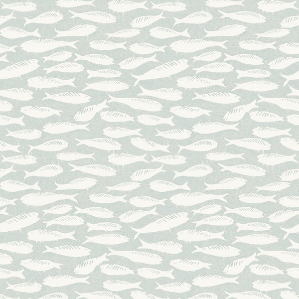 Nunkie Navy Sardine Wallpaper