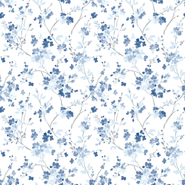 Glinda Floral Trail Wallpaper