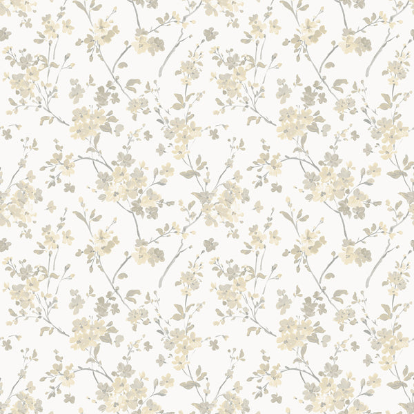 Glinda Floral Trail Wallpaper