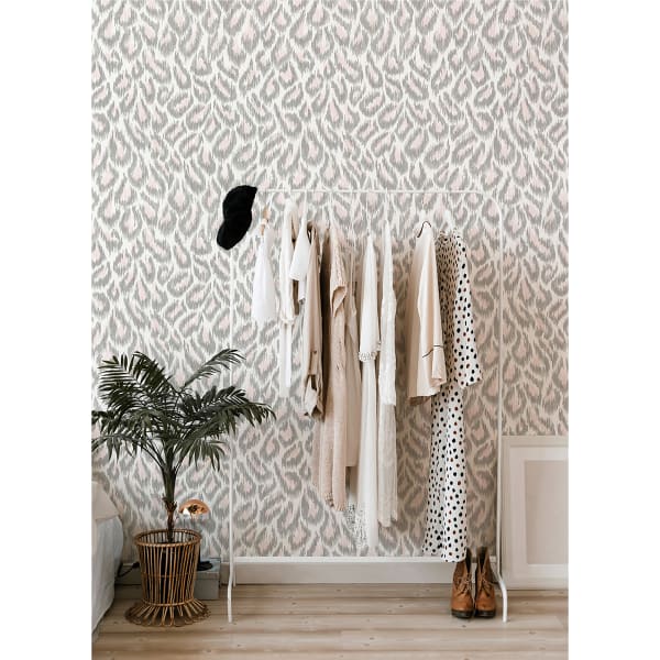 Electra Leopard Spot String Wallpaper