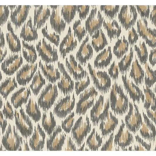 Electra Leopard Spot String Wallpaper