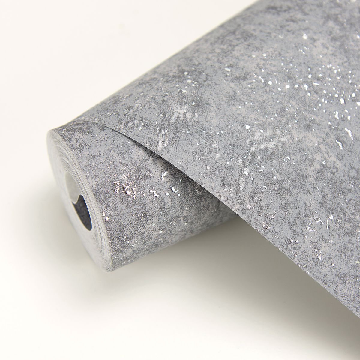 Drizzle Pewter Speckle Wallpaper