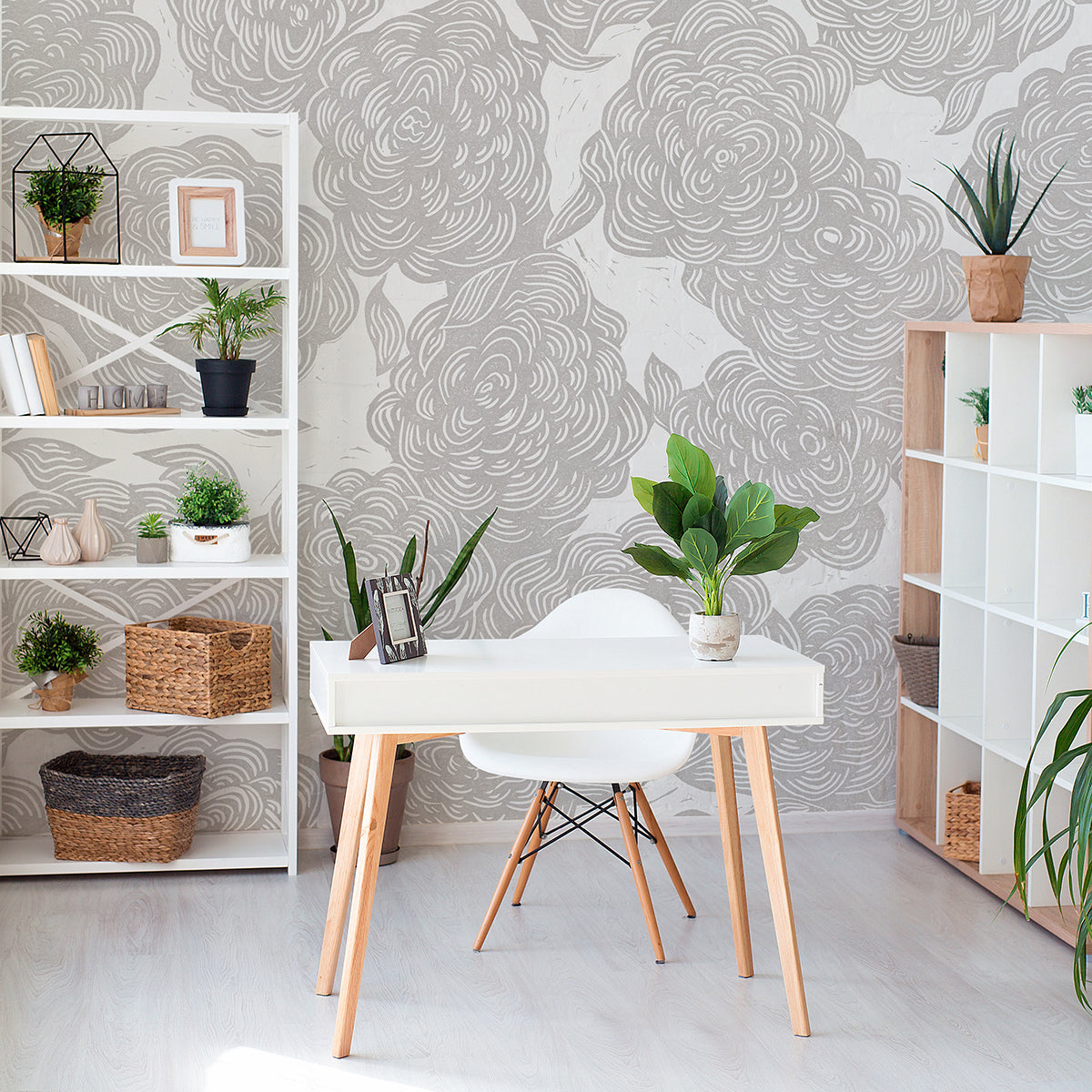 Roses Wall Mural by Karen J. Revis