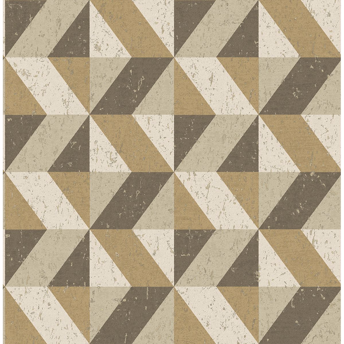 Cerium Concrete Geometric Wallpaper