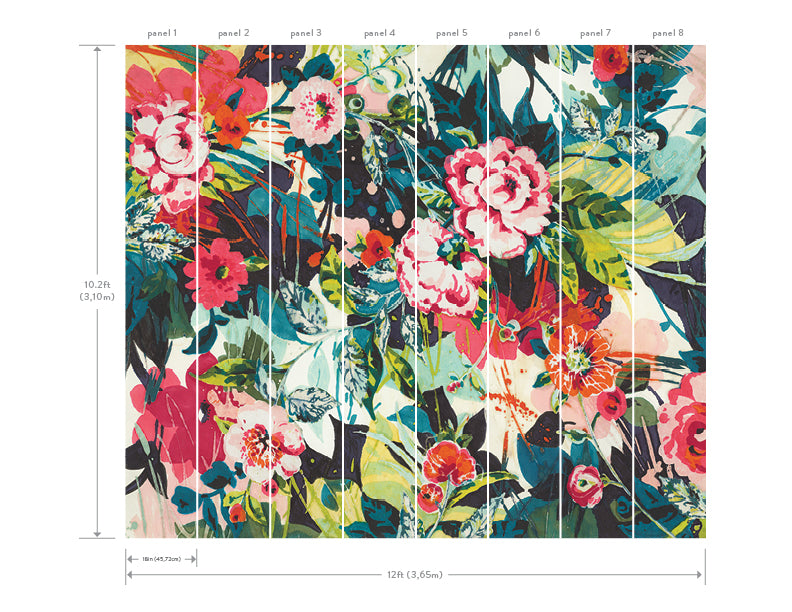 FLORAL MURAL