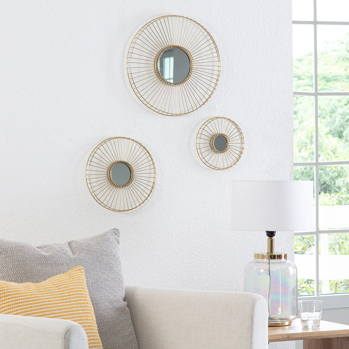 Gold Set Mirror