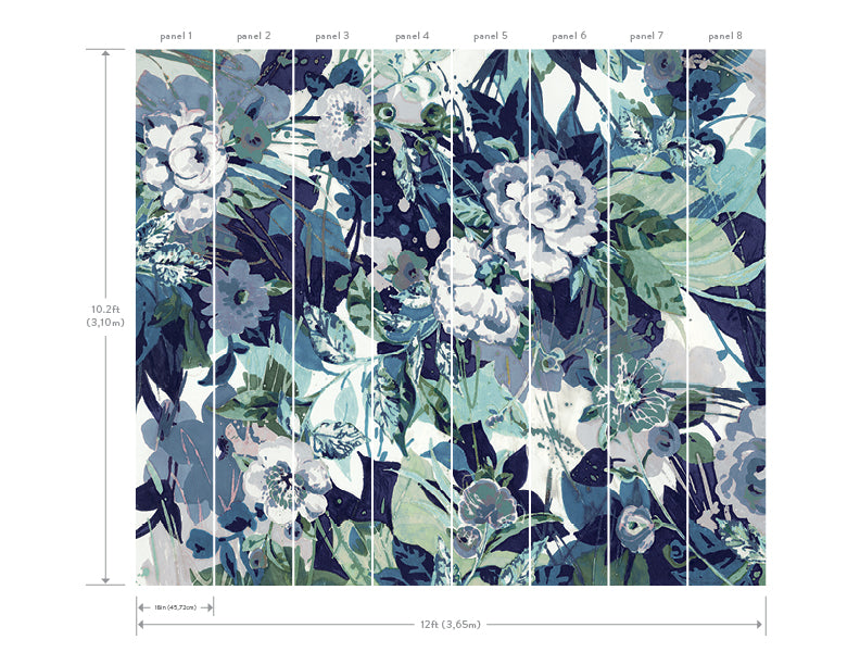 FLORAL MURAL