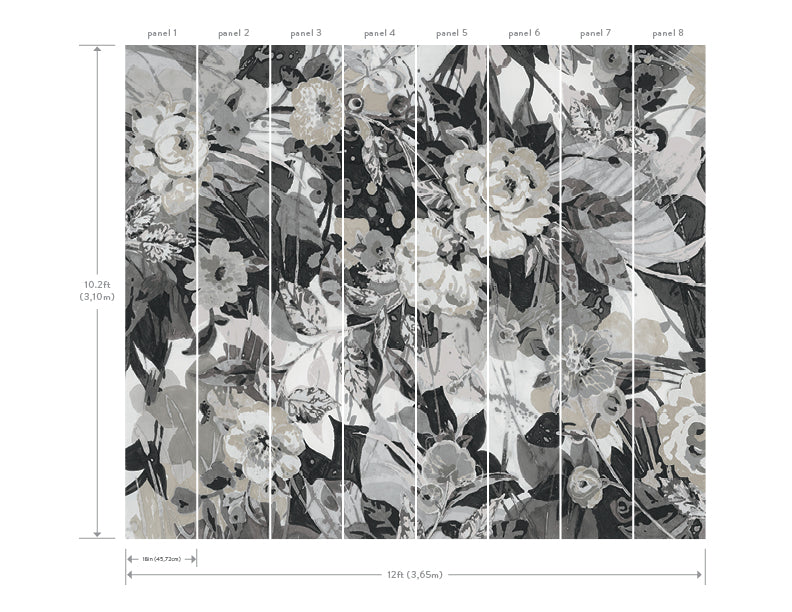 FLORAL MURAL