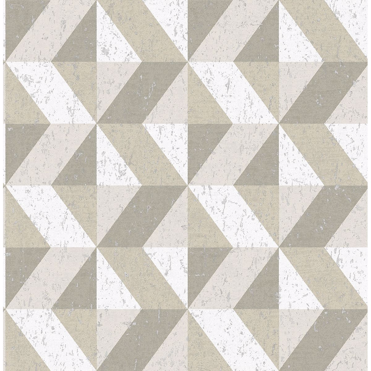 Cerium Concrete Geometric Wallpaper