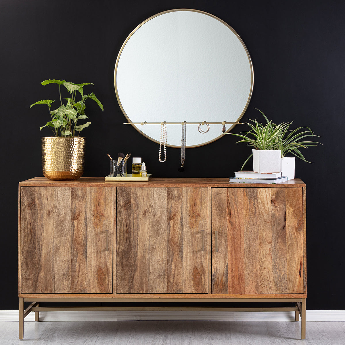 Tess Modern Hanging Mirror