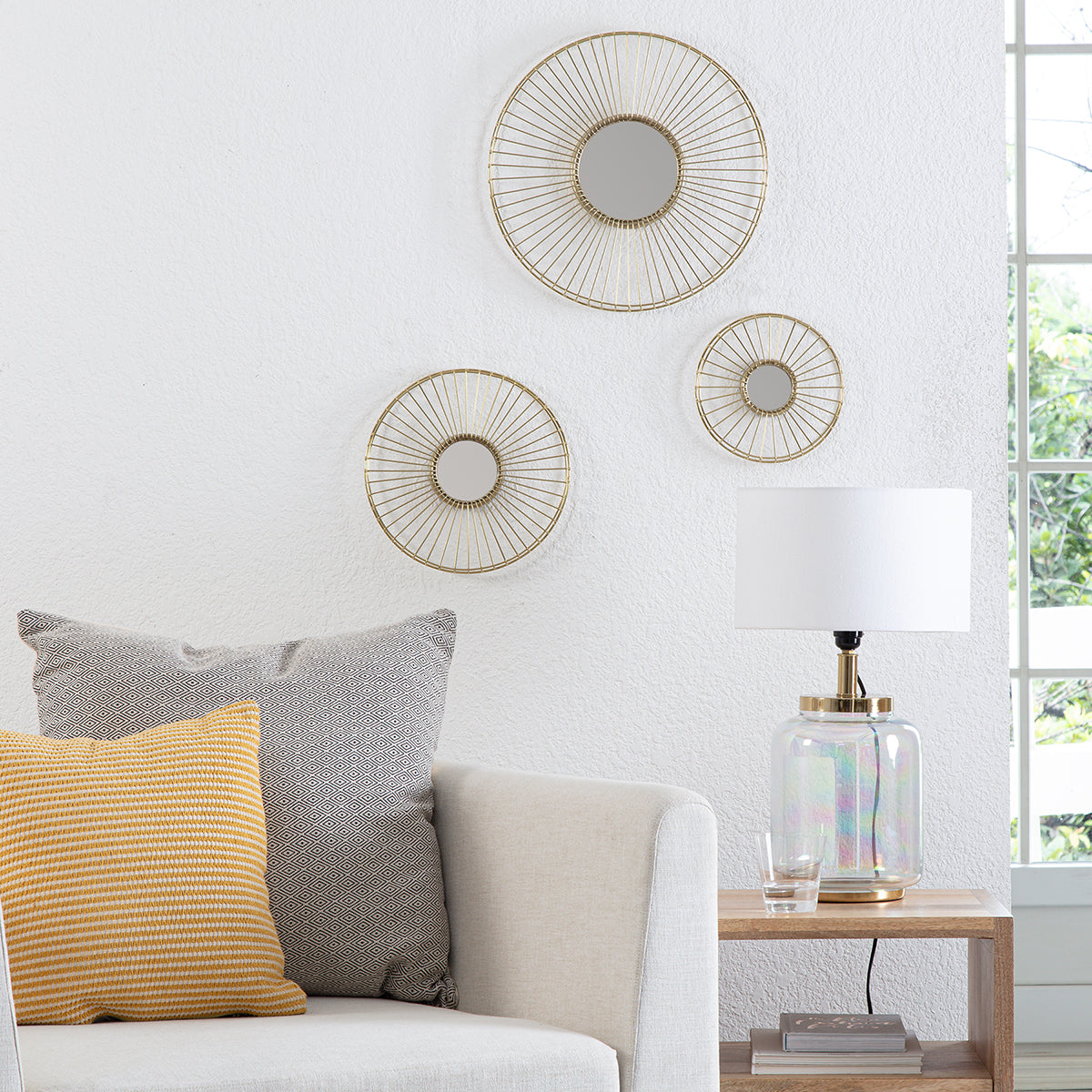 Gold Set Mirror