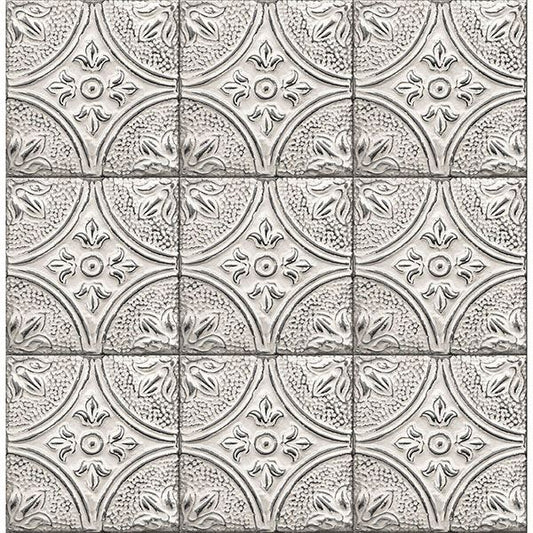 Houston Tin Tile Wallpaper