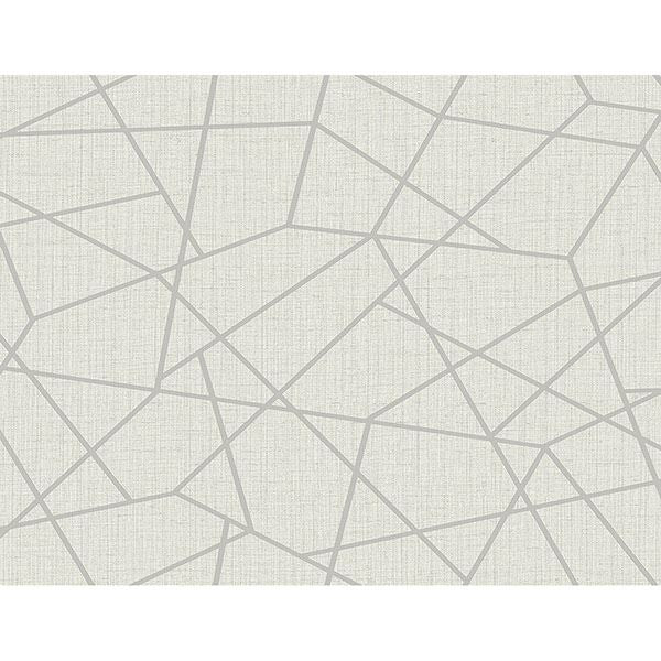 Heath Geometric Linen Wallpaper