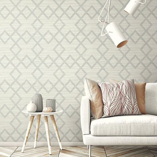 Vana Woven Diamond Wallpaper