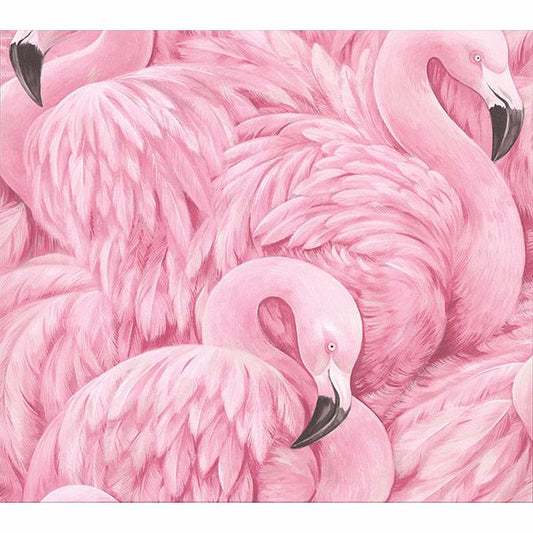 Horace Pink Flamingos Wallpaper
