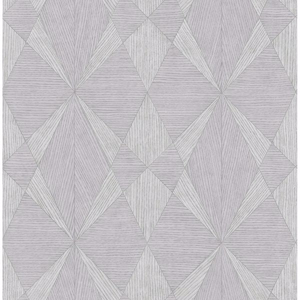 Intrinsic Geometric Wood Wallpaper