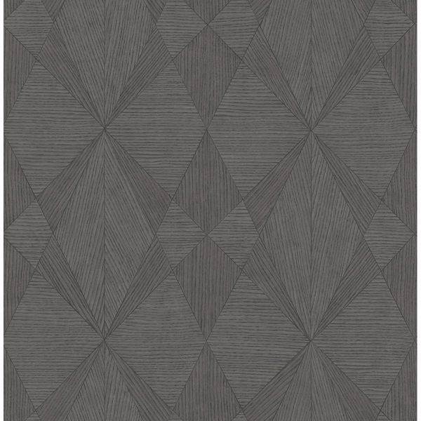 Intrinsic Geometric Wood Wallpaper