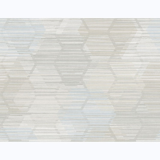 Jabari Geometric Faux Grasscloth Wallpaper