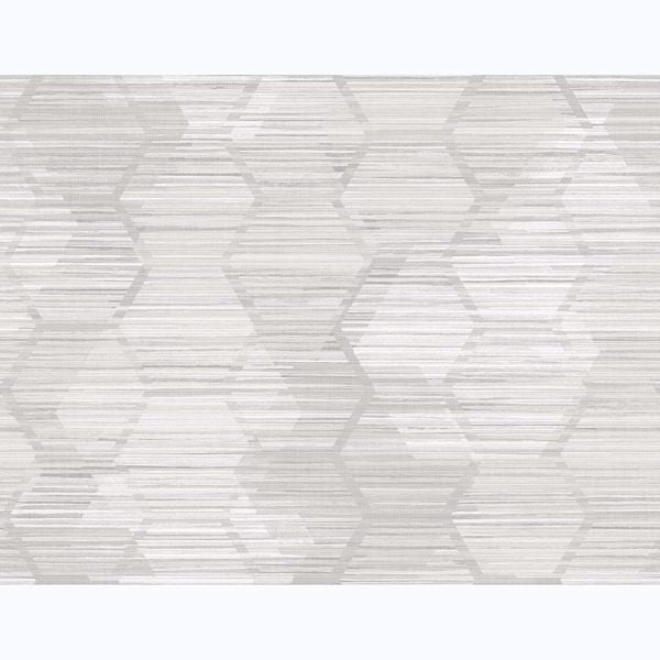Jabari Geometric Faux Grasscloth Wallpaper