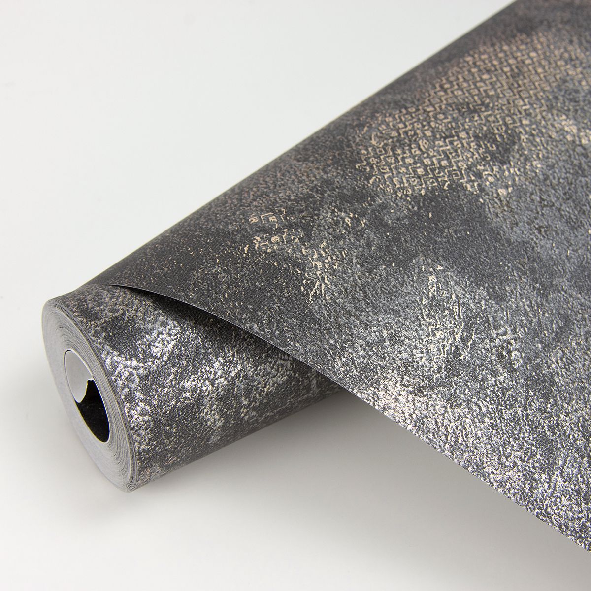 Jet Charcoal Texture Wallpaper