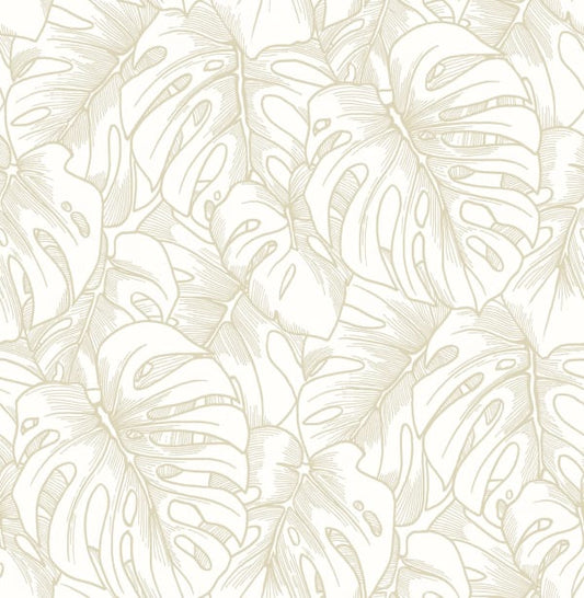 Balboa Botanical Wallpaper- Scott Living