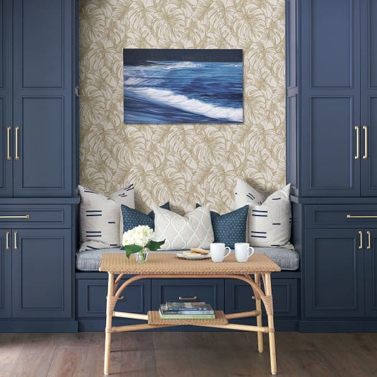 Balboa Botanical Wallpaper- Scott Living