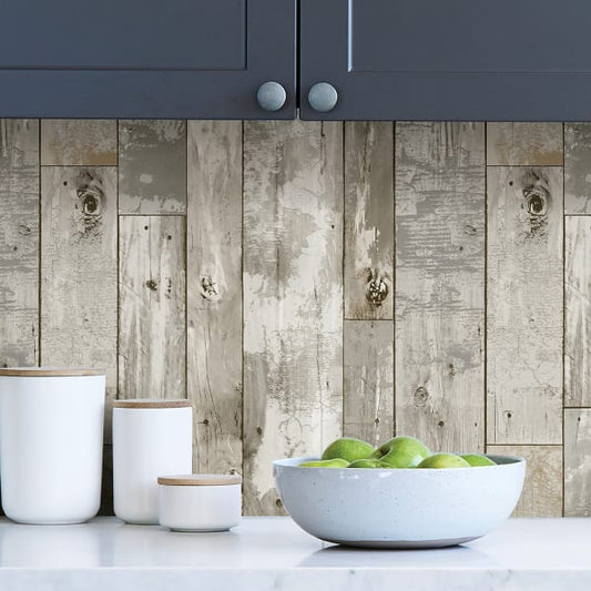 Driftwood Peel and Stick Wallpaper