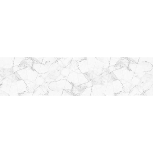 White Marble Peel and Stick Backsplash