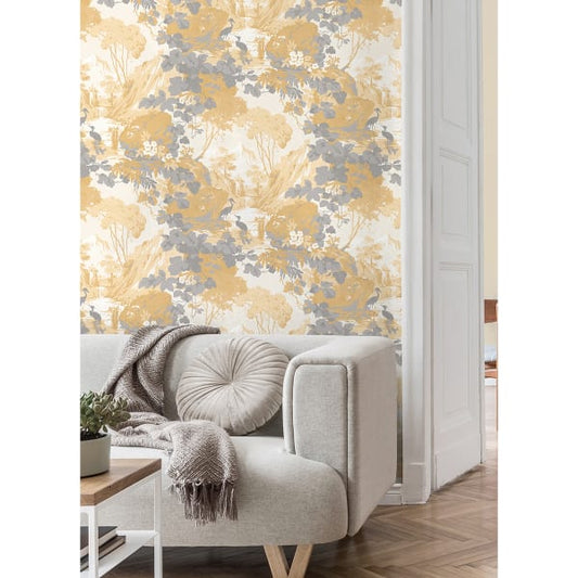 Eden Crane Lagoon Wallpaper