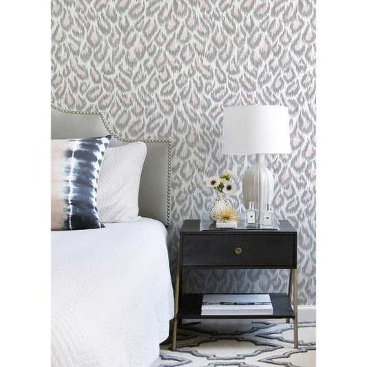 Electra Leopard Spot String Wallpaper