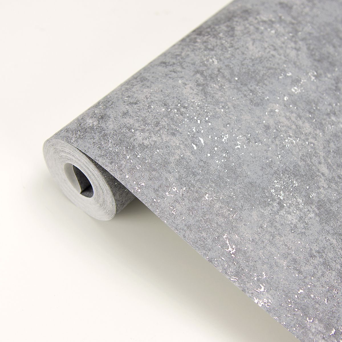 Drizzle Pewter Speckle Wallpaper